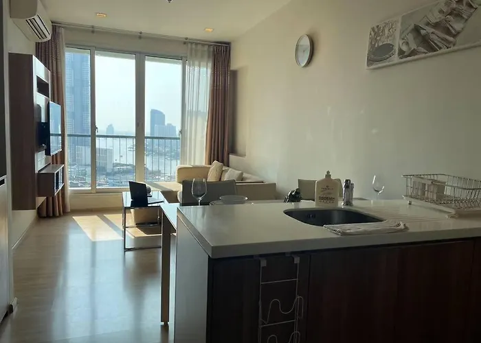Luxurious Downtown River View Chao Phraya River Appartement *